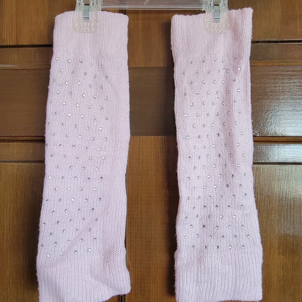 Girls Pink Leg Warmers (2 pair)